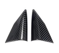 Autocollants De Cadre De Garniture De Couverture De Pilier A De Triangle De Fenêtre Avant ABS Pour Chevrolet Corvette C8 2020-2024 aménagements intérieurs