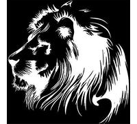 Autocollants De Carrosserie Des Deux CôTéS La Voiture, Autocollants TêTe De Lion Personnalité CréAtive Autocollants D'Animaux Pour La DéCoration IntéRieure De Carrosserie