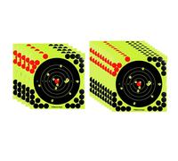 Autocollants De Cible De Tir En Papier Adhésif De 8 Pouces, 5 À 10 Pièces, Papier De Tir Réactif, Accessoires D'entraînement