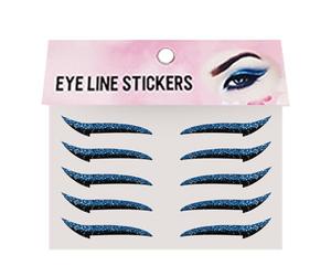 Autocollants de cils à paupières - 1,69x0,91 pouces pp | Stickers eyeliner, étanche, assurer le confort tout en offrant un look naturel, maquillage des yeux | Voyage, performances sur scène