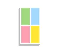 Autocollants de codage couleur indéchirables pour fournitures scolaires, étiquettes imperméables personnalisables pour sacs à dos d'enfants, étiquettes résistantes à l'huile pour fournitures scolaires