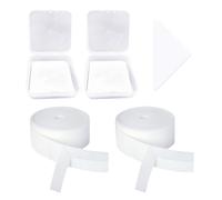 Autocollants De Col 100 Pièces, Coussin Anti-Transpiration De Col De 6 M, Autocollants De Support De Col, Autocollants De Col Triangulaire, Organisateur De Col