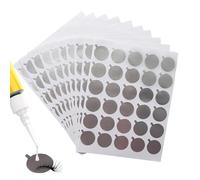 Autocollants de colle de colle en papier Extensions de cils, autocollant de palette de porte-colle à la cils,Clous étanche à col de cils Tamps en papier d'aluminium - Outils adhésifs de détente de las