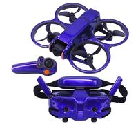 Autocollants de Couleur Unie pour DJI Avata 2, Protecteur Kit d'autocollants durables pour DJI Avata 2 Accessoires (Bleu foncé)