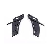 Autocollants de couverture d'évent de voiture, 2 pièces Autocollants de décoration de carrosserie Autocollants décoratifs de flancs d'aile universels compatibles avec A3 A4L A5 A6L A7 Q3 Q5