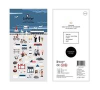 Autocollants De Cyclisme Pour Fille, Étiquette Scrapbook, En Pvc, Décoration Pour Journal Intime, Papeterie De Vacances, Bord De Mer