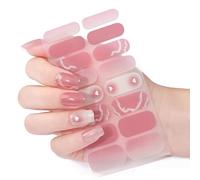 Autocollants de décoration d ' ongles sans odeur, flexibles, pour formules naturelles sans cruauté, technologie de séchage rapide, autocollants français