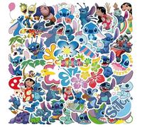 Autocollants De Dessin Animé Mignon Lilo&Stitch,Décalcomanies Graffiti Disney Pour Bricolage,Ordinateur Portable,Bagages,Skateboard,Journal Intime,Jouet Classique Amusant.Dd141-50Pcs.