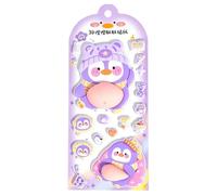 Autocollants de dessin animé pour travaux manuels, effet ventre | Mignon autocollant 3D pour smartphone, carnet de notes, anniversaire, décoration de salle de classe, magasin, enseignant