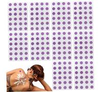 Autocollants de détection UV, 10 feuilles de 4, 3x2, 9 pouces PVC Autocollants UV pour écran solaire, Patch crème solaire à changement couleur réutilisable.