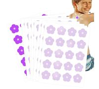 Autocollants de détection UV, autocollants de crème solaire - 200 pièces Patches adhésives forme de fleur,Maquillage corporel temporaire, protection du soleil de la peau pour savoir quand appliquer
