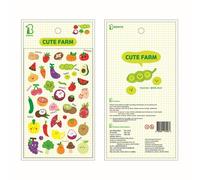 Autocollants De Ferme En Nylon, Étiquette Scrapbooking, Mignon, Original, Importé De Corée, Pour Journal Intime, Papeterie Décorative, Cadeau, Diy Bricolage