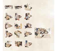 Autocollants De Fille De Lecture De Dessin Animé Autocollants Décoratifs Fournitures Scolaires Pour Emballage De Cadeaux Et Journaux Bagages Jolies Fournitures D'art De Fille De Lecture