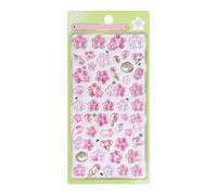 Autocollants De Fleurs 3D, Décalcomanies 3D en Relief, Décalcomanies Pour L'Artisanat, pour Décoration Fête Fournitures Ongles Art Papier Scrapbooking Journaling