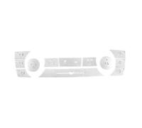 Autocollants De Garniture De Bouton De Volume D'air De Climatisation De Contrôle Central De Voiture Pour BMW X1 Série 3 E90 E91 E92 E93 X3 E83 E84 aménagements intérieurs(Style B)