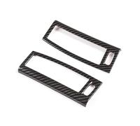 Autocollants De Garniture De Cadre De Sortie D'air Pour Montant B De Voiture, Accessoires Pour Benz Classe S W221 2008-2012 aménagements intérieurs(Carbon Texture)