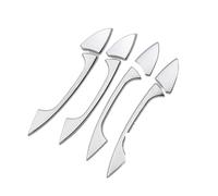 Autocollants de garniture de poignée de porte de voiture compatibles avec Benz E350 2010 2011 2012 2013 2014 2015