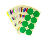 Autocollants de gaufrage 6pack 50mm rond en relief sceau timbre autocollants certificat prix autocollant enveloppe fête de mariage cadeau entreprise décor marque(Purple)