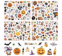 Autocollants de Halloween pour Enfants Holographiques, 216 Gommettes Autocollantes Halloween pour Artisanat, Cartes, Albums Photos, Scrapbooking, Cadeau, Sticker Halloween Scrapbooking