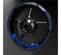 Autocollants de Jante Autocollants pour Jantes De Moto pour Yamaha XSR 900 XSR900 - Bandes Réfléchissantes Kit Complet Auto-adhésif Roues Sticker(Couleur 12)