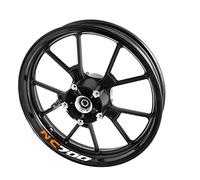 Autocollants De Jante De Pneu De Décalcomanies De Roue De Moto pour NC700 NC700S NC700X Applique Réfléchissante