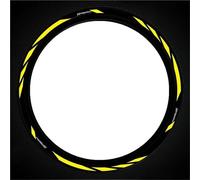 Autocollants de Jante Kit D'autocollants Réfléchissants pour Jantes De Moto pour Yamaha MT-25 XSR900 MT25 XSR 900 MT 25. pour Moyeux Roue Auto-adhésif Roues Sticker(Couleur 2)