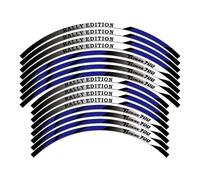 Autocollants de Jante Kit D'autocollants Réfléchissants pour Jantes De Moto pour Yamaha Tenere700 Tenere 700 18 Et 21 Pouces - Bandes Adhésives Étanches Auto-adhésif Roues Sticker(Couleur 1)