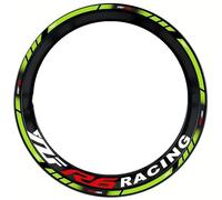 Autocollants de Jante Kit D'autocollants Réfléchissants pour Jantes De Moto pour Yamaha YZF-R6 YZFR6 YZF R6 17 Pouces - Bandes Décoratives Étanches Auto-adhésif Roues Sticker(Couleur 14)