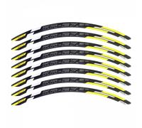 Autocollants de jante Krayton KR 27.5 (x8) Jaune