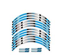 Autocollants De Jantes De Moto pour R1200GS Moyeu De Roue Collé Jante en Acier Anneau Décalcomanie R 1200GS R 1200 GS