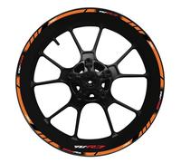Autocollants De Jantes De Moto pour Yamaha YZFR7 YZF-R7 YZF R7 Autocollants De Roue Autocollants Réfléchissants pour Jantes Roue Stickers Ensemble Complet(Couleur20)