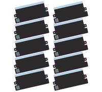 Autocollants de joint de boîte de 10 pièces faciles à utiliser avec une conception anti-effraction pour les besoins d ' emballage électronique S25 utilisation facile et efficace sceau d ' emballage de