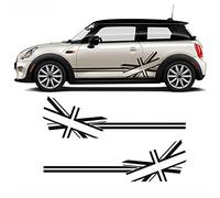 Autocollants de Jupe latérale Autocollant de Bande latérale de Porte de décalcomanie, pour Mini Cooper R56 F56 R50 R53 R55 R57 R58 R59 R60 R61 F55 F60 F54 JCW Accessoires