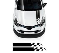 Autocollants de Jupe latérale Autocollant de Capot de Voiture Autocollant de Capot de Course Autocollant de Sport, pour Renault Megane Clio RS Captur Sandero Espace Twingo scénic Laguna Trafic