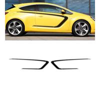 Autocollants de Jupe latérale de Voiture, 2pcs Autocollants de Porte latérale de Voiture, pour Opel Astra h j g k GTC Auto Tuning Accessoires Racing Sport Style Vinyle Film Décalcomanies