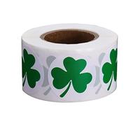 Autocollants de la Saint-Patrick Sticker Sticker Four Leaf Green Green Lucky pour les fournitures de fête