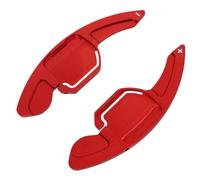 Autocollants de levier de vitesse compatibles avec Seat Alhambra Ateca Leon4 5F FR, palettes de volant de voiture extensibles pour Seat Leon 2021 Mk4(Red)