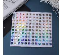 Autocollants De Manucure Pour Nail Art, 1 Feuille Guide Alphabet Chiffres Lettres Style Pointe, Décalcomanie De Manucure