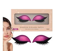 Autocollants de Maquillage à Paupières - Patchs de Maquillage pour les Yeux 2-en-1 | Patch Anti-Transpiration Cils et à Paupières - Pour Cosplay Fête Scène Femmes Et Filles Tenue De Mariage Carnaval