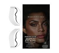 Autocollants De Maquillage Pour Les Yeux | Imperméable 6 Paires Accessoires De Fête - Autocollants Visage Femmes,Pour Visage Déguisement Sorcière Voyage Événements Cosplay Maquillage Fête Spectacle F