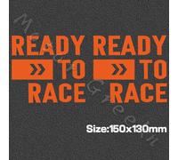 Autocollants De Moto De Moulage Précieux,Décalcomanies De Course,Pour Ktm Super Adventure Duke 125 200 390 690 790 890 990 1290,Prêt À Faire La Course - Type 150x130mm #A