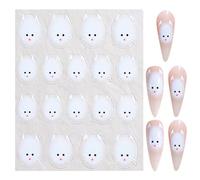 Autocollants De Nail Art Français Décalcomanies Adhésifs Conceptions Décalcomanies Décorations D'art Pour Les Femmes Autocollants De Ongles Chat