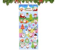 Autocollants De Noël 3D Pour | Autocollants Saisonniers,Coque de Téléphone Décalcomanies 3D - Pour Carnet Scrapbooking Coque Téléphone Cadeaux Fête Récompenses Classe Garnitures