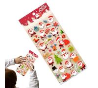 Autocollants De Noël 3D Pour - Décorations En Autocollants Mignons | Coque de Téléphone Décalcomanies 3D - Pour Coque Téléphone, Carnet, Ordinateur Portable, Adultes, Cadeaux Fête, Garnitures Bas