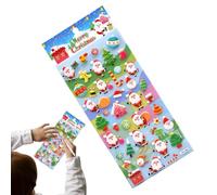 Autocollants De Noël 3D Pour DIY Autocollants Décorations de Noël | Décalcomanies en Relief 3D Pour Adultes Étui Téléphone Carnet Journal Ordinateur Portable Artisanat Cadeaux Fête UN