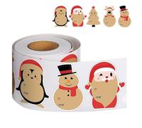 Autocollants de Noël pour Scrapbook | 200 décalcomanies pour décorer des sachets de friandises - Autocollants de Noël pour cartes de vœux | Pour, travaux manuels, fêtes, artistes, enseignants