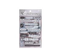 Autocollants de planification imperméables inspirés vintage - Caractère créatif pour journal et scrapbooking - Nécessite des autocollants imperméables pour animaux de compagnie