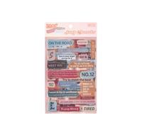 Autocollants de planification imperméables inspirés vintage - Caractère créatif pour journal et scrapbooking - Nécessite des autocollants imperméables pour animaux de compagnie