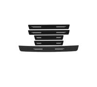 Autocollants de Plaque Protection pour seuil Porte Voiture, pour Ford pour Explorer 2016 - 2021, Autocollants Coffre Pare-Chocs Garniture de Protection du Coffre(5pcs)