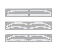 Autocollants de Pochoir de Mascara, 6 Paires D'autocollants Auxiliaires de Tatouage de Sourcils Jetables, Pochoir de Sourcil Auto-adhésif, Facile à Utiliser, Hygiénique